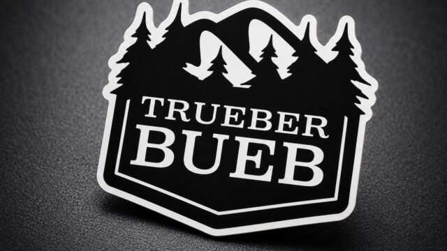 Sticker Truber Bueb Foto