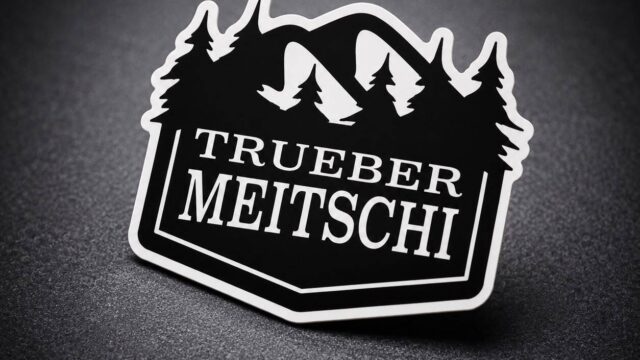 Sticker Truber Meitschi Foto